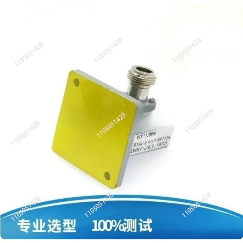 

For WR112 (BJ84) Precision N-Type Female Waveguide Coaxial Adapter 6.57-9. 99GHZ FDP84 Flange Orthogonal Stainless Steel