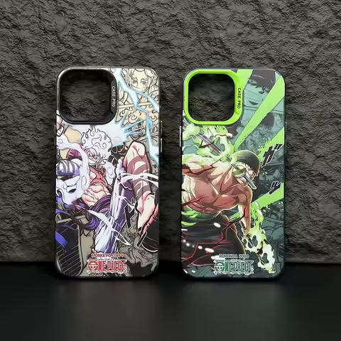 New Anime Pieces Zoros Ones Luffys Phone Case for Samsung Galaxy S25 S24 S23 S22 S21 S20 Note20 FE Ultra Plus Anti Fall Matte