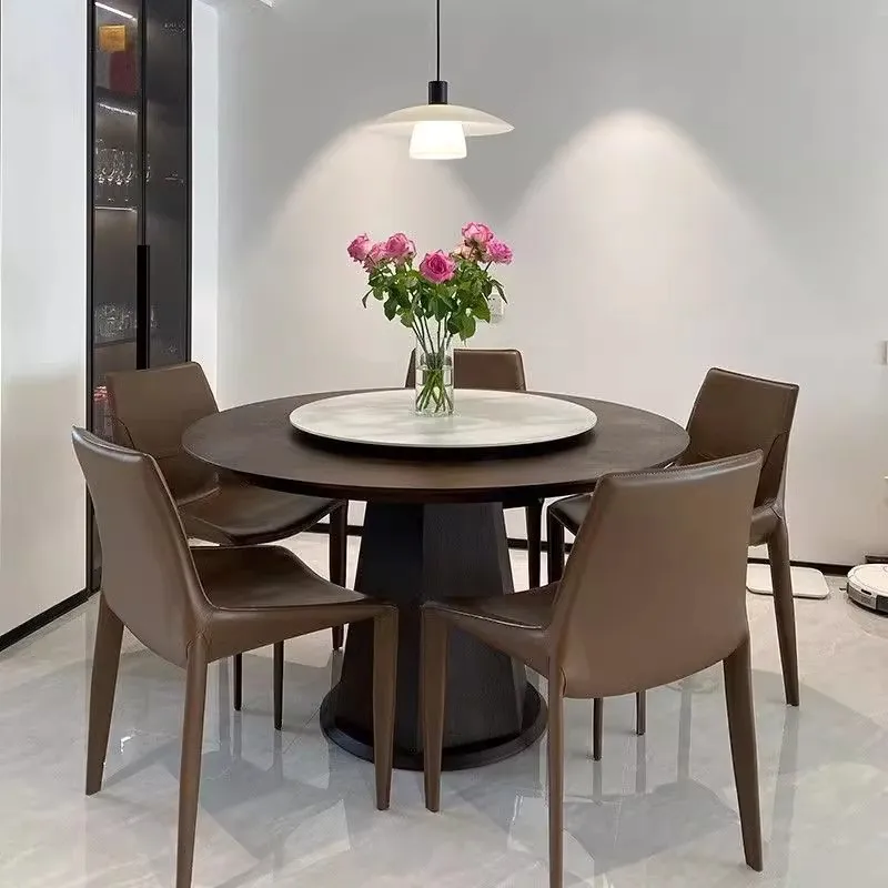 Tisch Esszimmer Designer Kaffee Küche Moderne Zimmer Café Multifunktions Wohnmöbel Runde Mesa Comedor Luxus Resteraunt