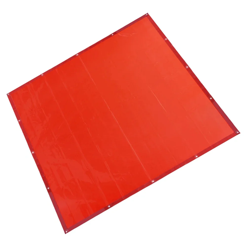 6'x6' Welding Curtain Screen Made of Flame Resistant Vinyl Hanging Screen for Welding Area Protection and Spark Containment