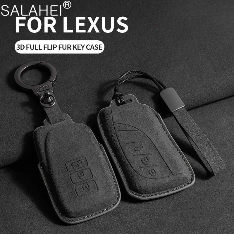 

Suede Car Key Case Cover Shell Protection For Lexus NX IS RX ES GX LX LS UX GS 200 250 300 350 NX200 NX300 RX350 ES300 Accessory