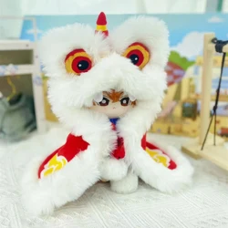 Doll Clothes For 20/40cm Idol Dolls Baby Doll Lovely Red Lion Cloak  Stuffed Cotton Toy For Cotton Doll Dress Up Accessories
