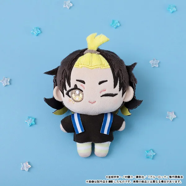 In Stock!! Action MOVIC Anime Blue Lock Stuffed PLush Doll Toy 12cm Seishirou Nagi Bachira Meguru Isagi Yoichi Hyouma Cute Gift