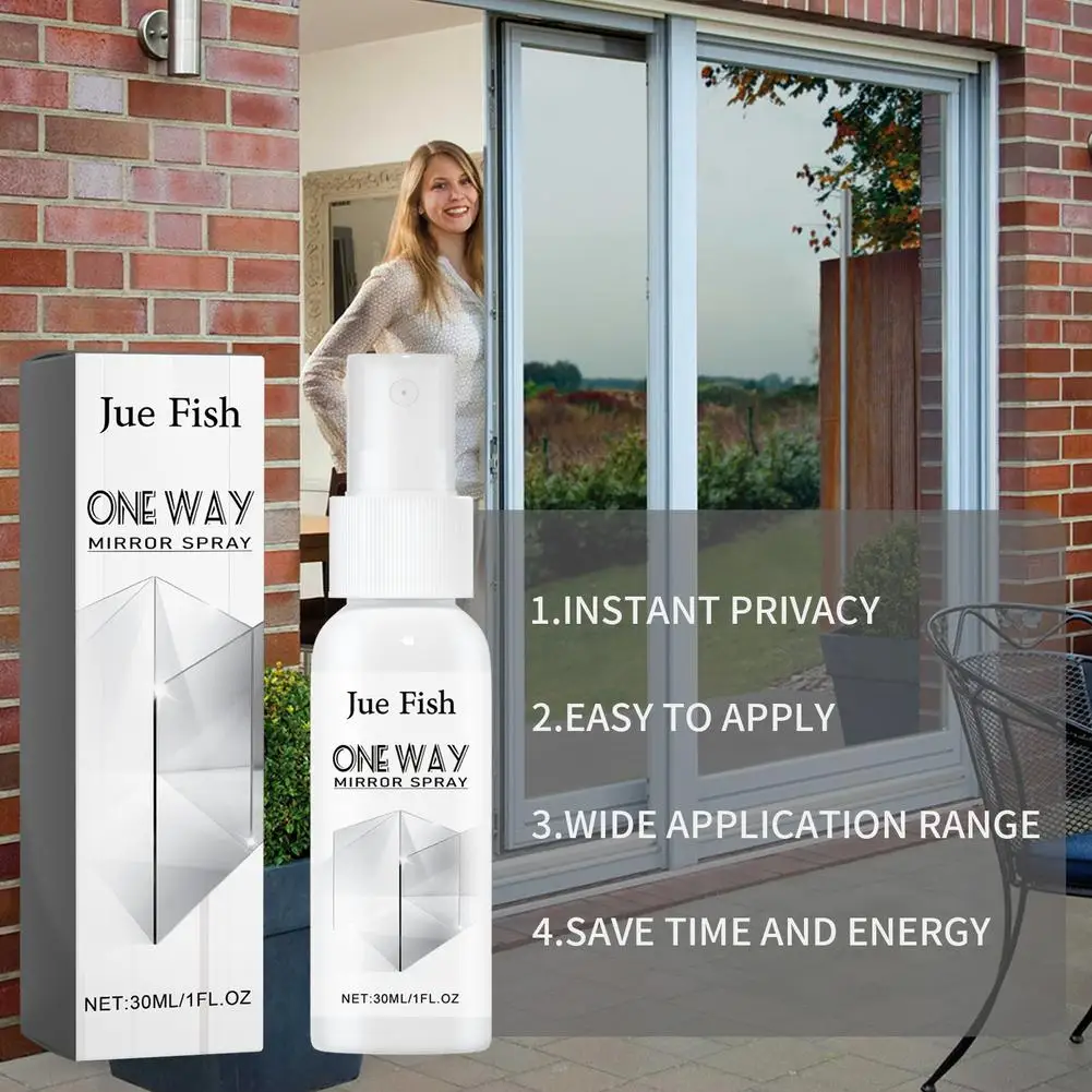 

30 мл противотуманный спрей для автомобильного стекла, нано-гидрофобное покрытие, зеркало, оконные экраны, противозапотевающий очиститель лобового стекла, авто S7F2