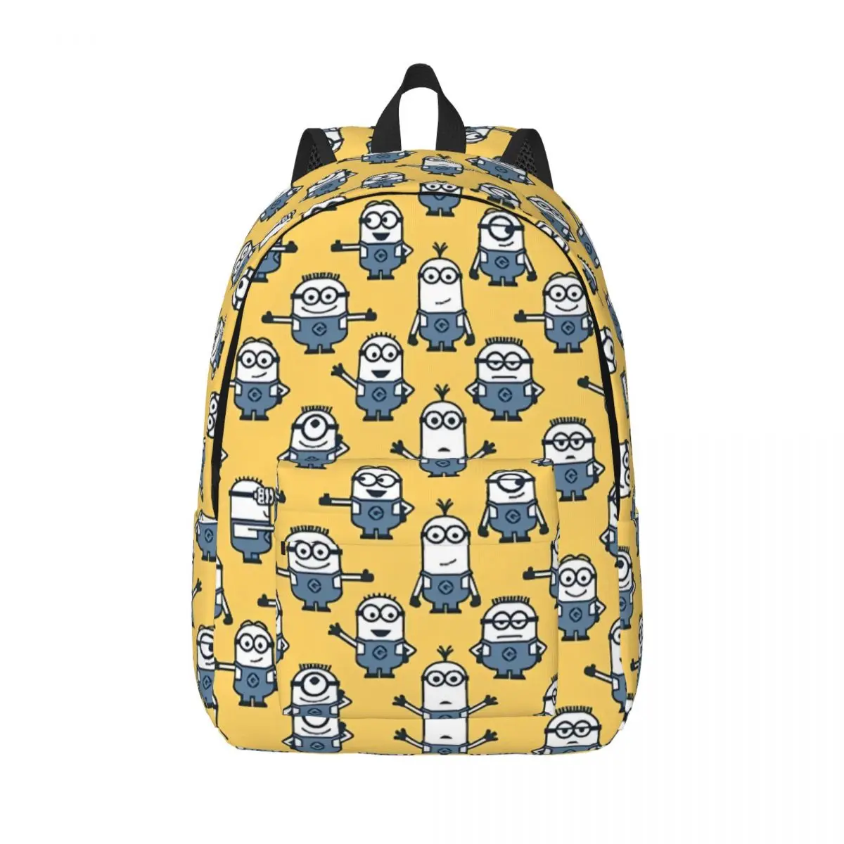 

Kawaii Despicable Me Minions Cool Backpack Durable Student Hiking Travel Cartoon Anime Daypack for Men Women Laptop Shoulder Bag
