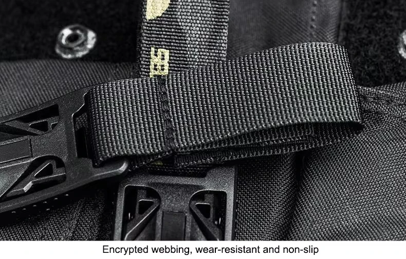 Taktische Dreieck-Schnellverschluss-Schnalle Einzelhaken EDC Schlüsselanhänger Mehrzweck-Outdoor-Camping-Überlebensgürtel Hängezubehör – Detail 9