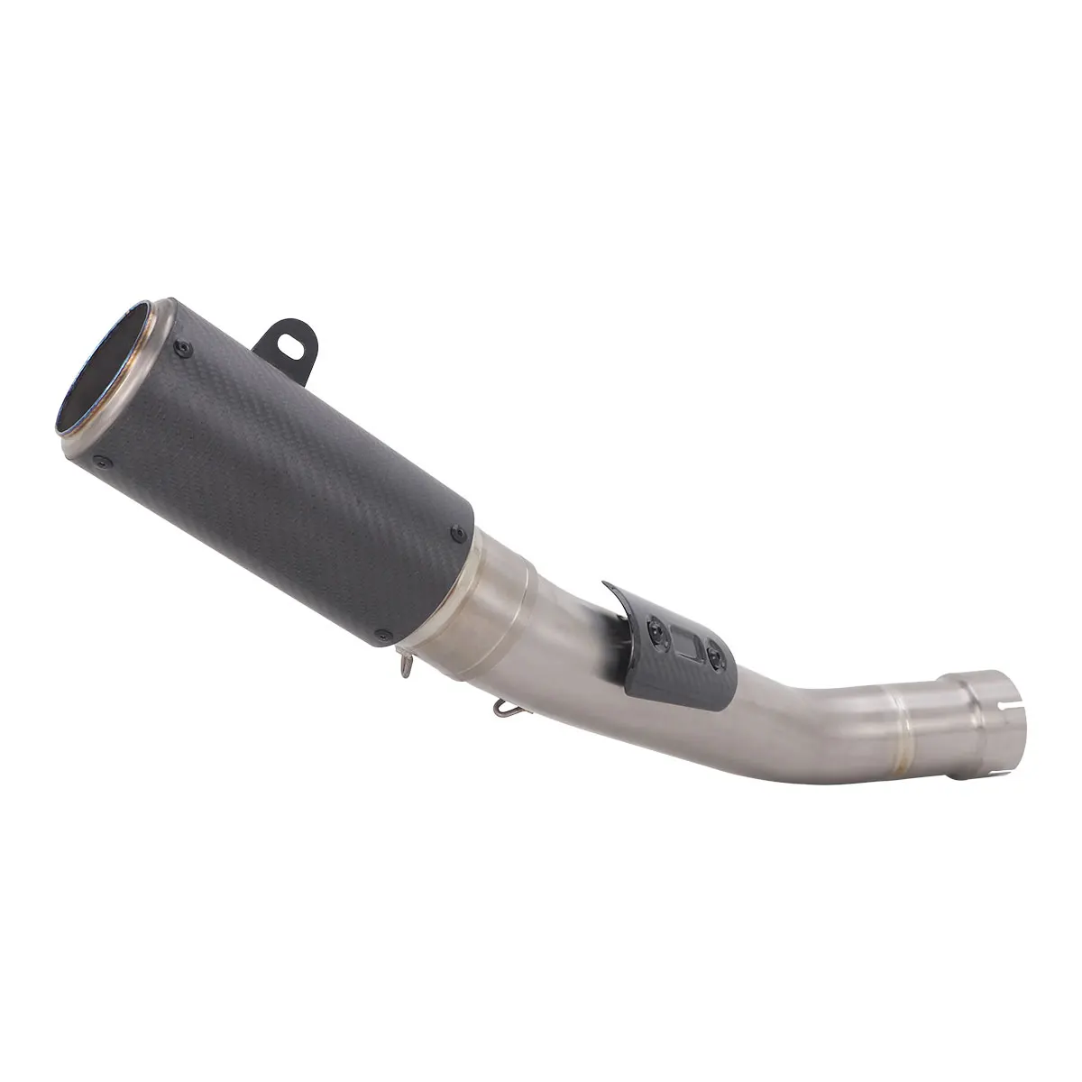 Titanium Muffler For Kawasaki Ninja ZX10R 2021-2026 Motorcycle Exhaust Slip On Escape System Middle Link Pipe Zx10r Exhaust