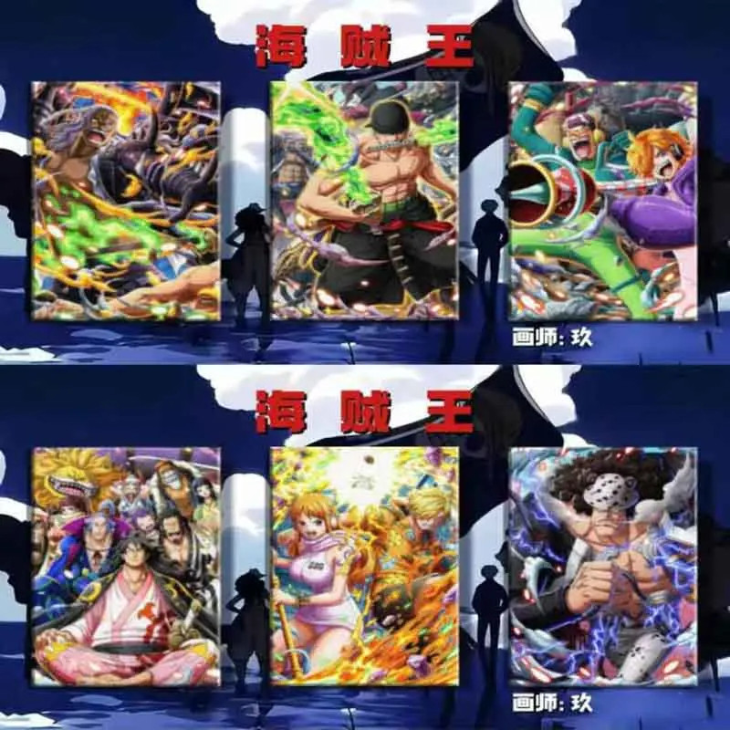 ワンピースコレクションカードブースターボックスケース盛生手描きスタジオオリジナル卸売トランプボードゲームパーティー