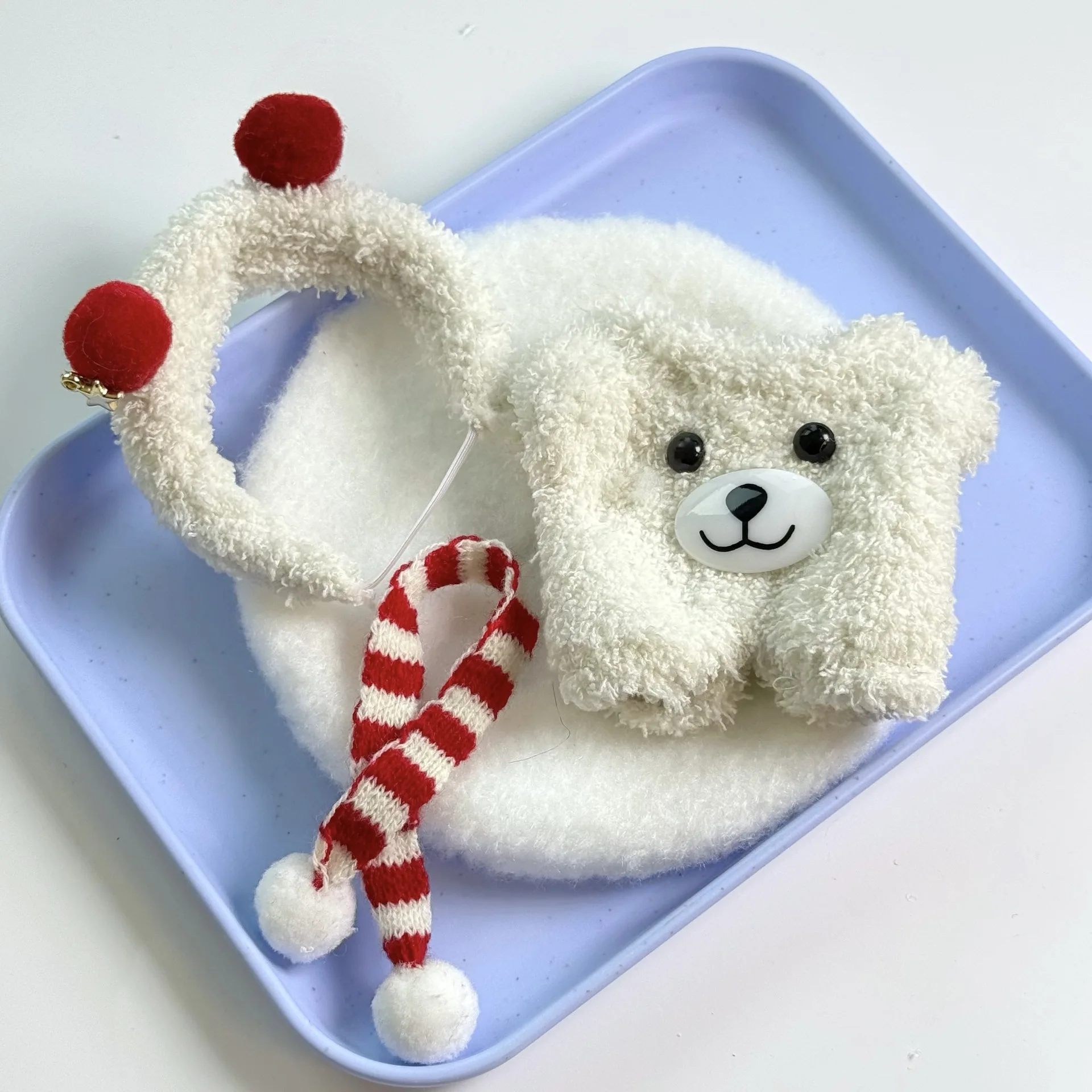 

Аксессуары для кукол Labubu 17 см, одежда для кукол «сделай сам», сердцебиение, длинные уши, пушистый костюм кролика, мультяшное платье, наряд Labubu
