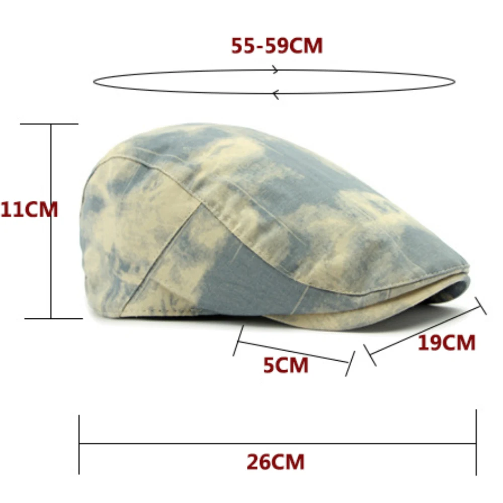 

HT4673 Berets Spring Summer Autumn Cap Men Women Vintage Artist Painter Beret Hat Male Female Ivy Flat Cap Adjustable Beret Caps
