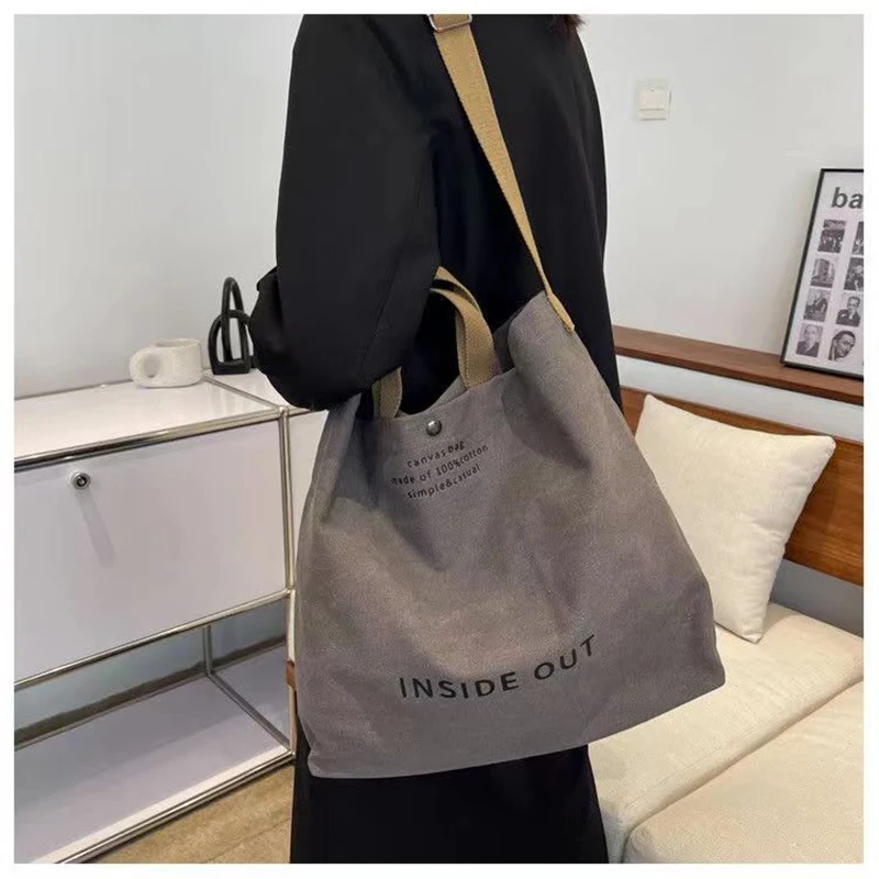 Quality Women Bag Large Big Capacity Women Casual Tote Handbag Shoulder Bag men Canvas Crossbody Lady\'s Hand bags for couple