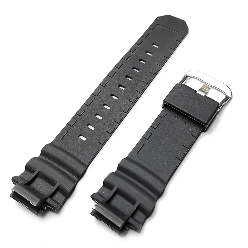 ل كاسيو G-SHOCK AW-591 AW590 AW5230 AW282B AWG-M100 /M101 G-7700/7710 حزام ساعة اليد الراتنج سوار ملحق معصمه مع أداة
