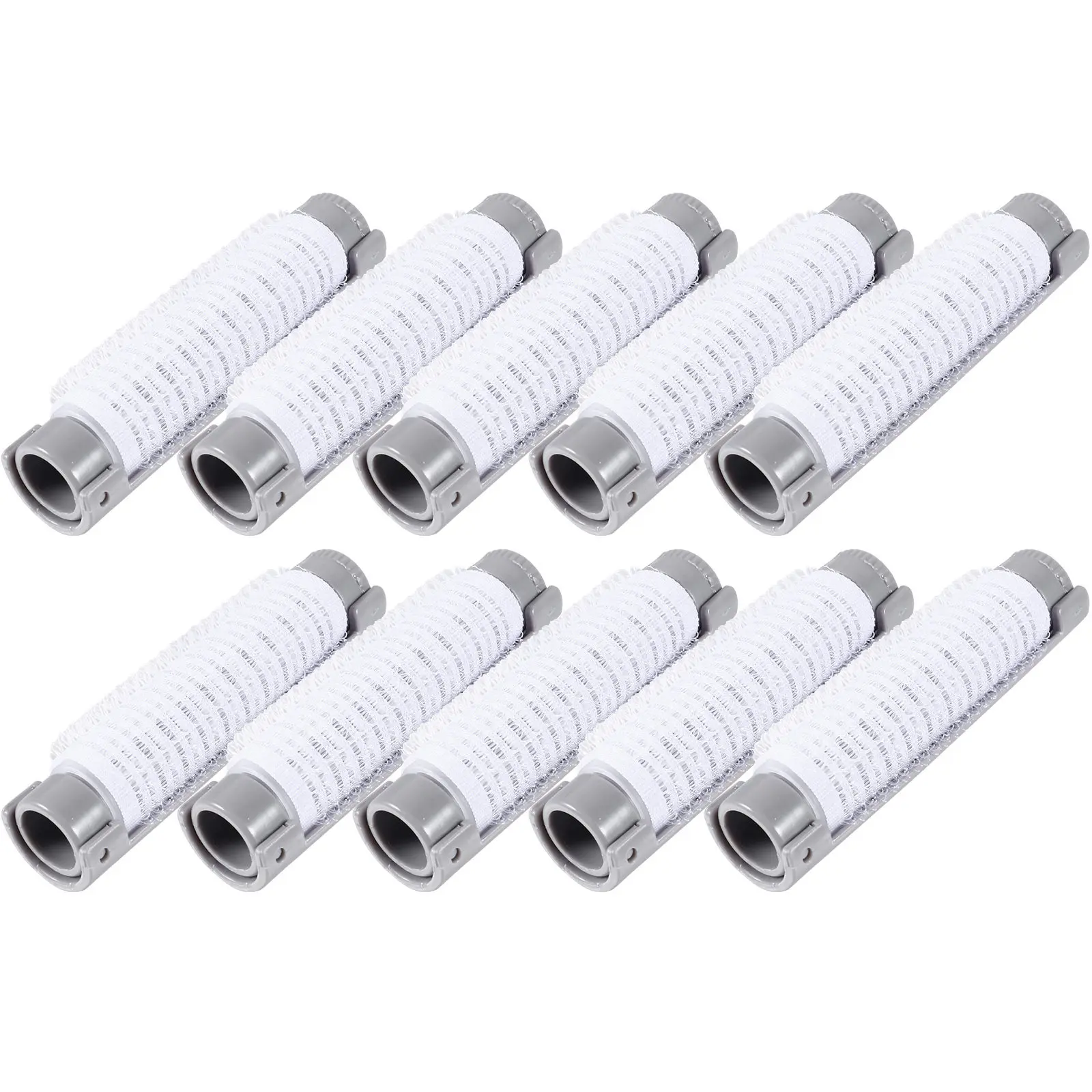 20Pcs Hair Rollers High-Quality Plastic Wave Curlers for Natural DIY Wavy Hair Styling Lightweight Portable Travel Home Use