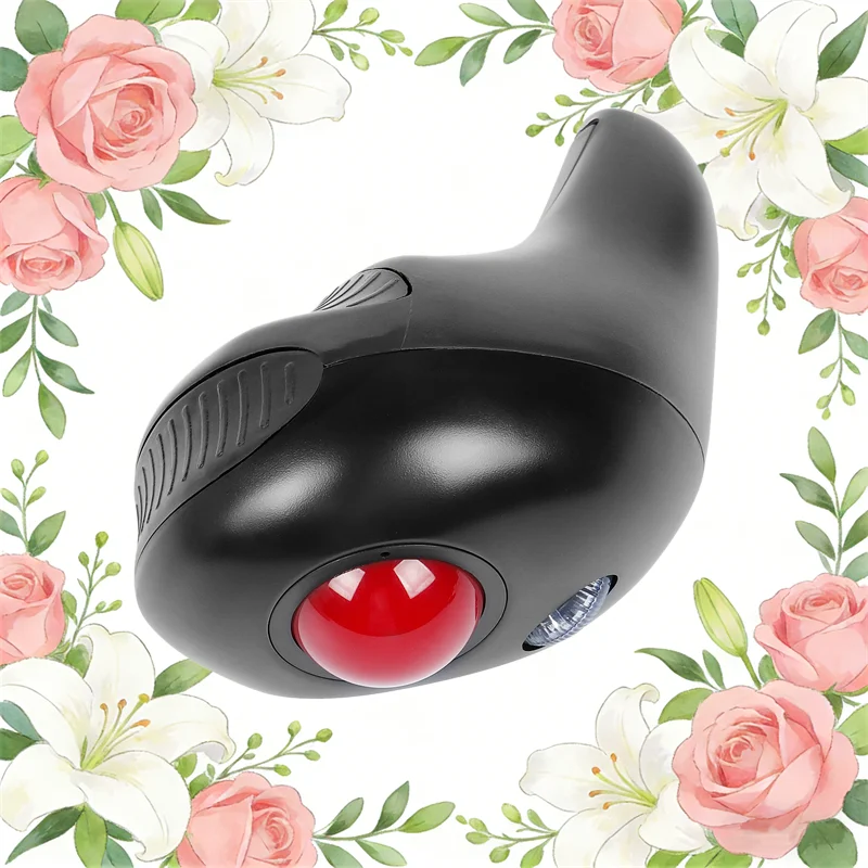 

Handheld Wireless Trackball Mouse Desktop And Aerial Dual-use DPI Button Wireless 2.4G Entertainment Learning Presentation