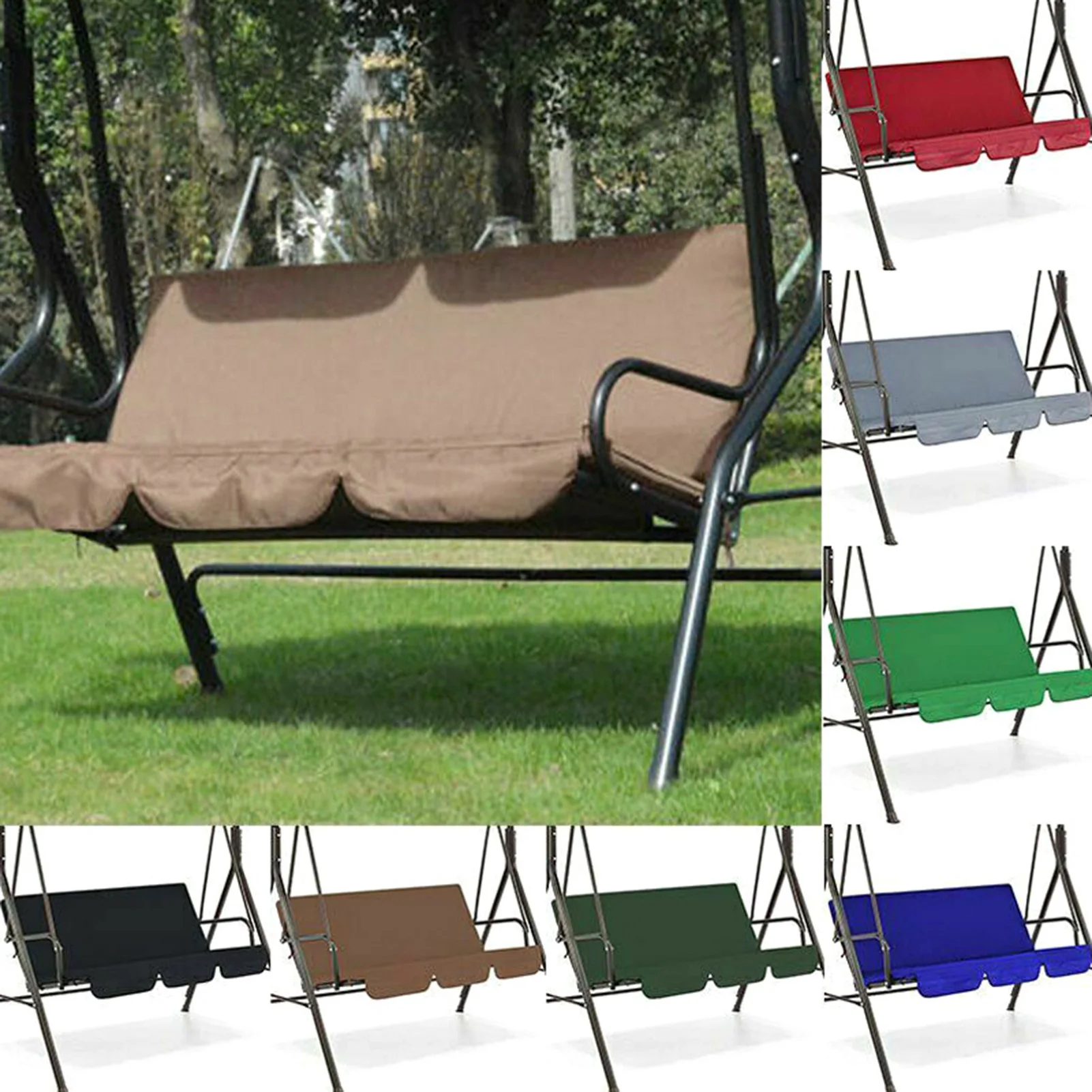 Portable Swing Chair Pad Easy to Clean Waterproof Chair Cushion for Outdoor Camping Travelling