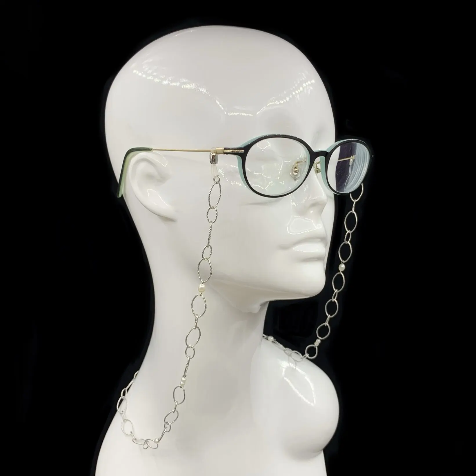 

Pearl glasses chain grandma chain fashion retro style peripheral gift