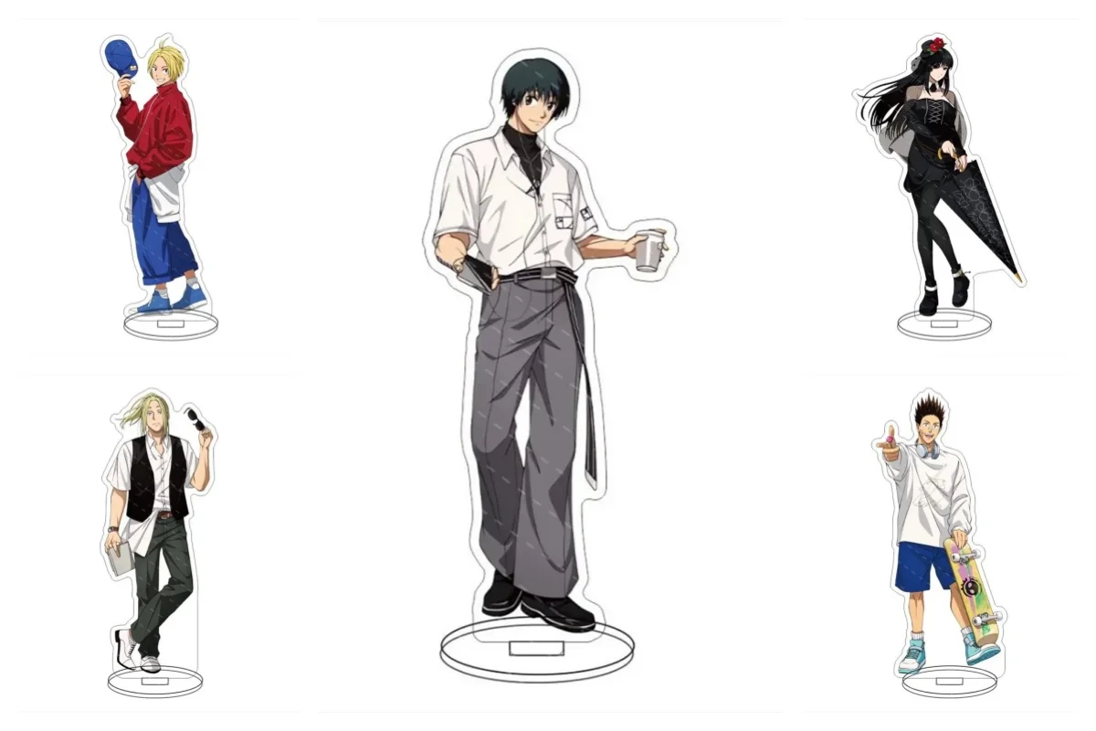 

15CM Charm Anime Sakamoto Days Acrylic Stand Model Cosplay Characters Ornament Accessories Goods Collection Gifts