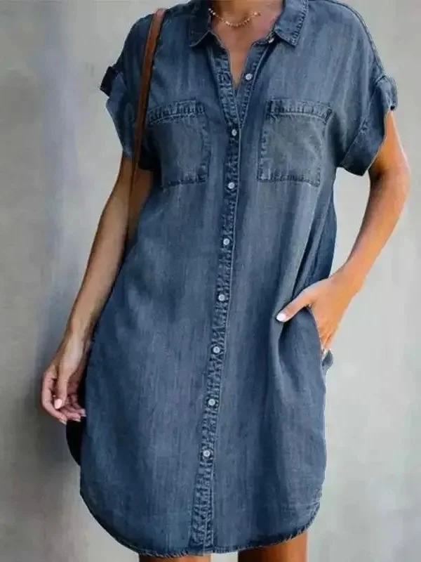 Blue Casual Women's…