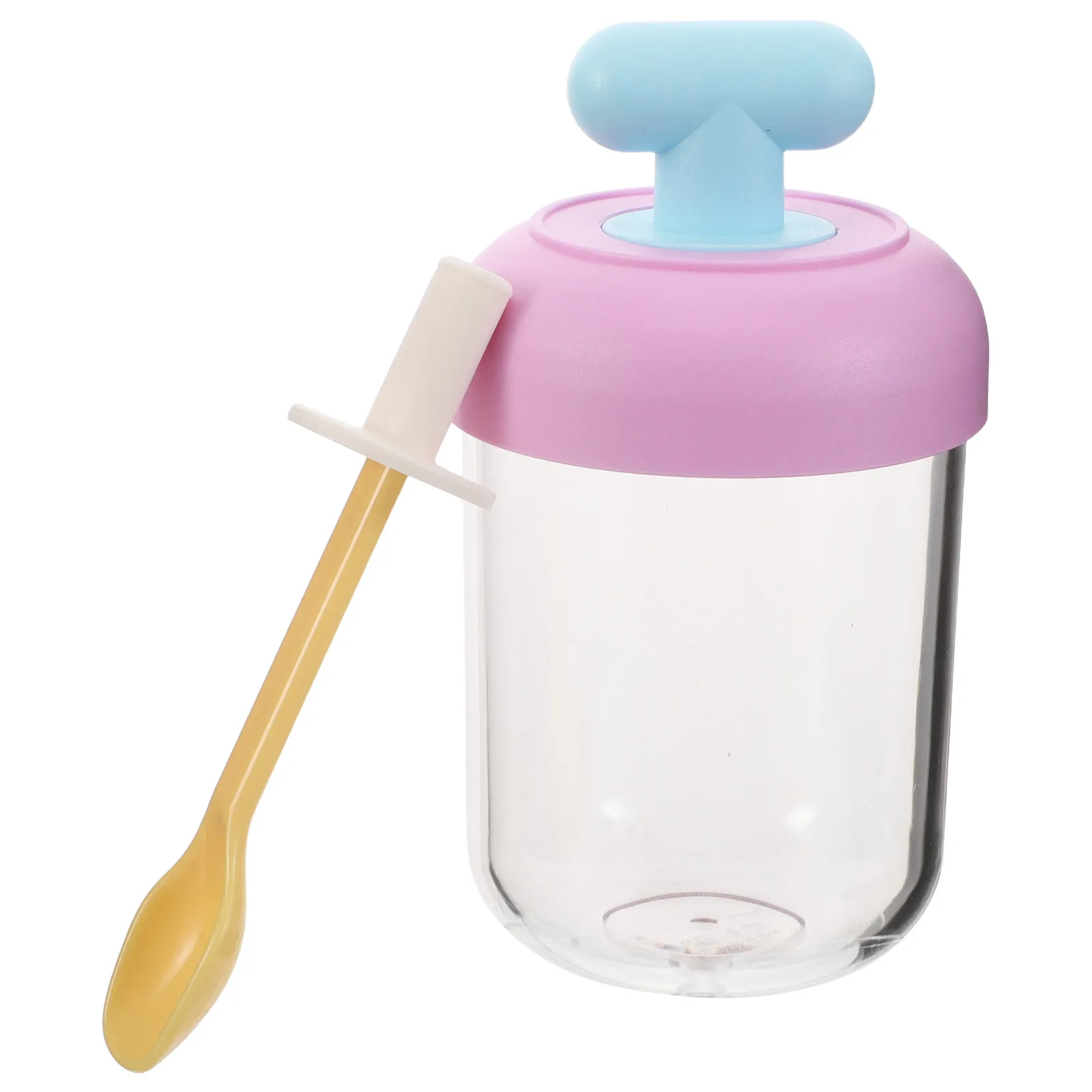 Double Layer Portable Salad Cup Strainer Mug Leakproof Travel Yogurt Container Reusable Breakfast Oatmeal Milk Food Jar Salad - view 5