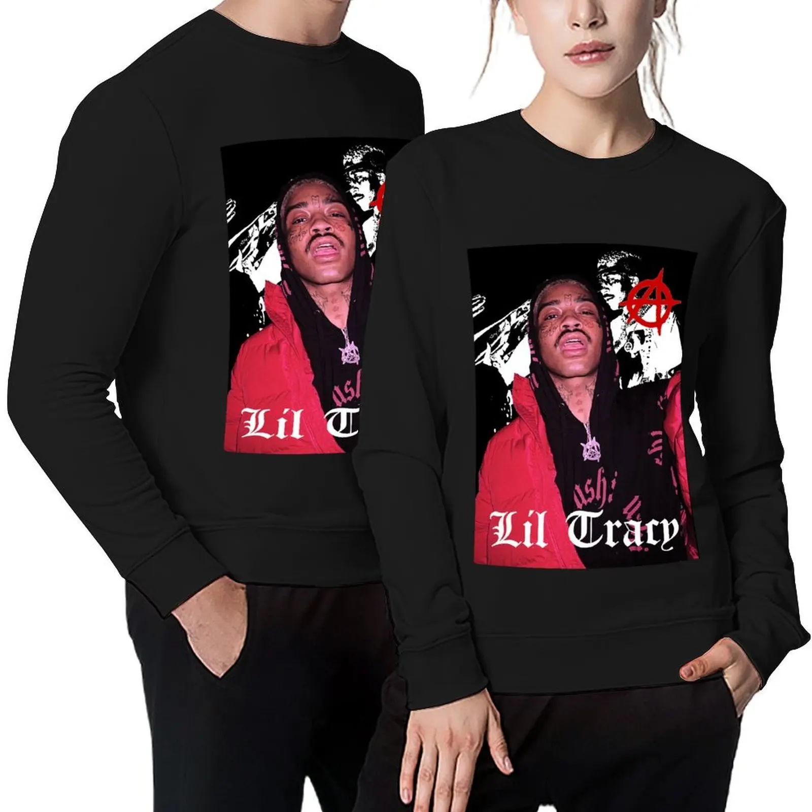 

Lil Tracy Pullover men's clothes tracksuit autumn new products graphic t shirts men sweatshirts men