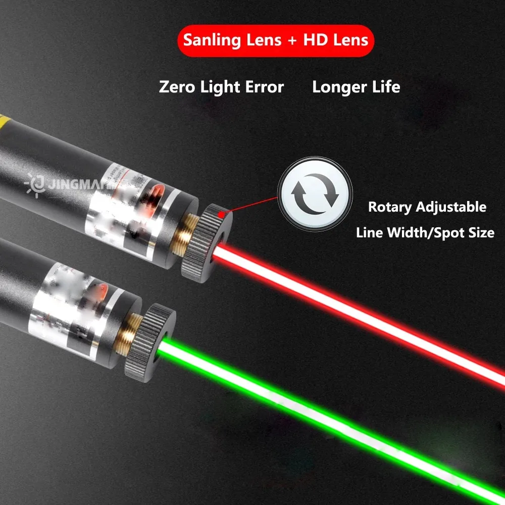 DC5V lampada di posizionamento a infrarossi Laser portatile multiuso da taglio USB ricaricabile luce di lavoro rossa/verde per cucire