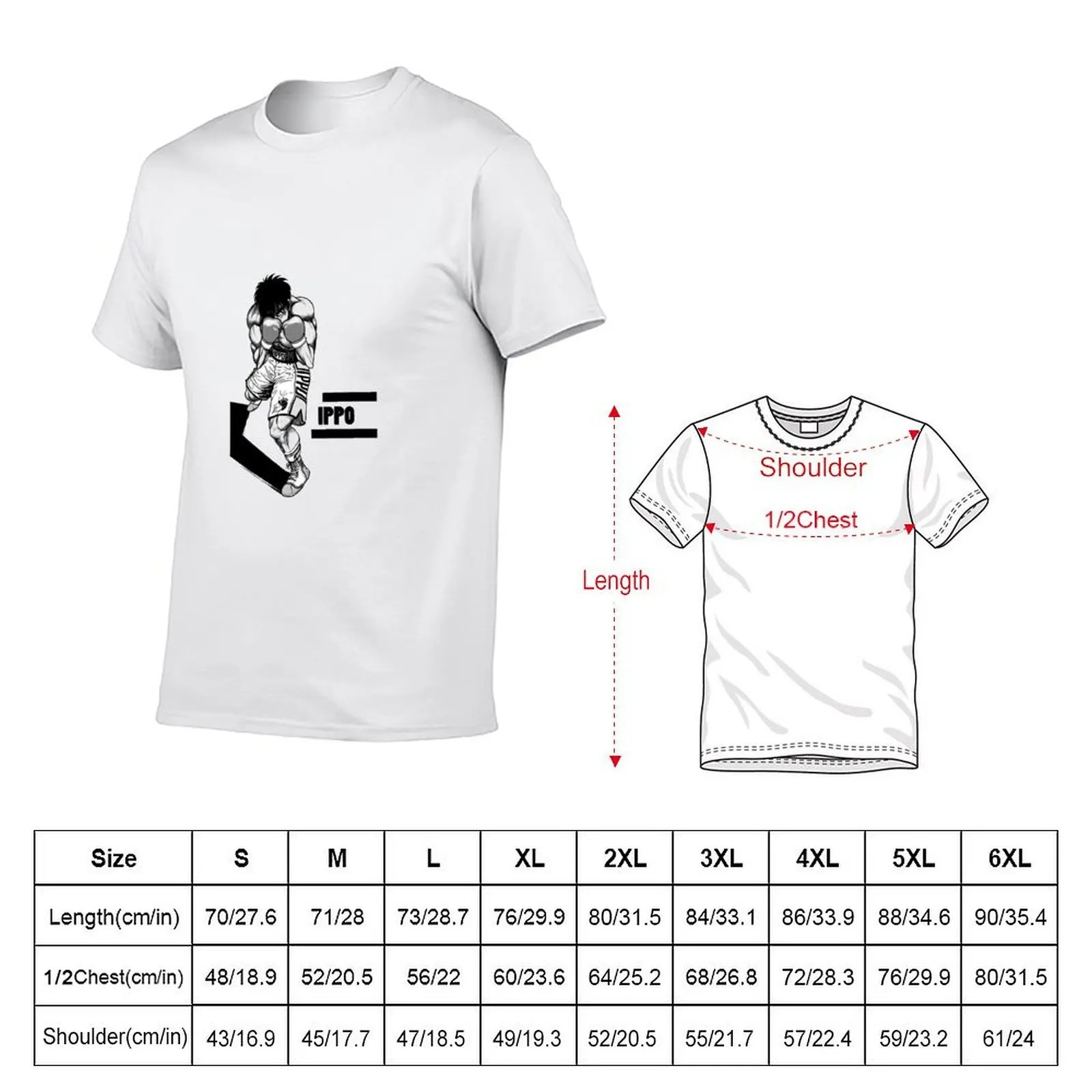 Hajime No Ippo God Of Wind Classic Tshirt T-Shirt man t shirts cotton man t shirt heavy cotton T-Shirt