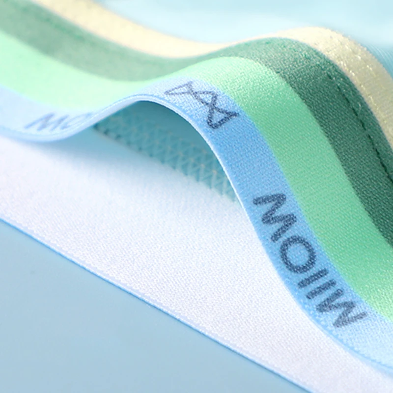 MiiOW 3Pcs Silky Ice Silk Men Underwear Seamless Breathable Men\'s Boxers Panties 7A Antibacterial Underpants Mens Boxers Briefs