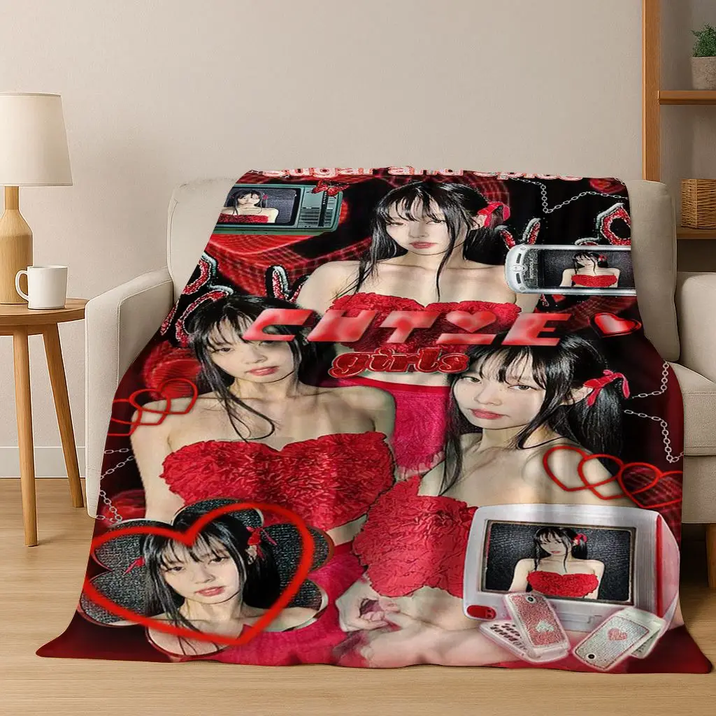 ثلاثية الأبعاد جيني كيم Kpop B-أسود الوردي المغني ستار الفانيلا بطانية لينة رمي بطانية للسرير غرفة نوم غرفة المعيشة السفر نزهة هدية #6