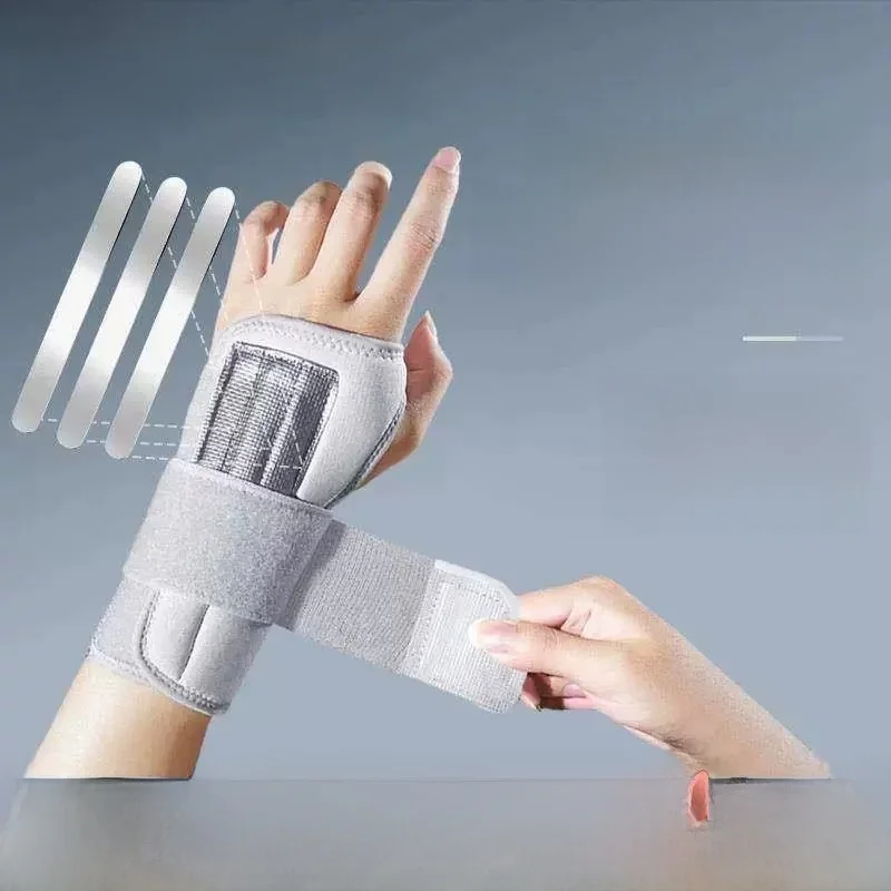 unisex-wrist-support-brace-for-joint-injury-recovery-fixed-wrist-protector-men's-women's-style-home-daily-use-protective-gear