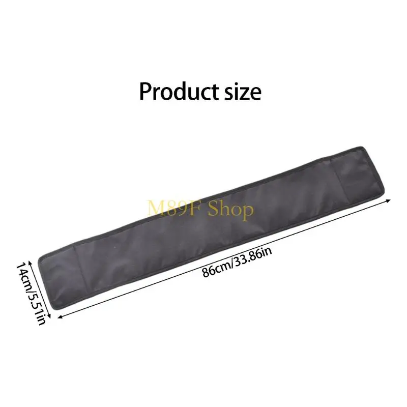 M89F Highly Stength Wheelchair Foot Rest Stabilizer Nonslip Footrests Strap Secure and Universally Design Easy Installation view 6