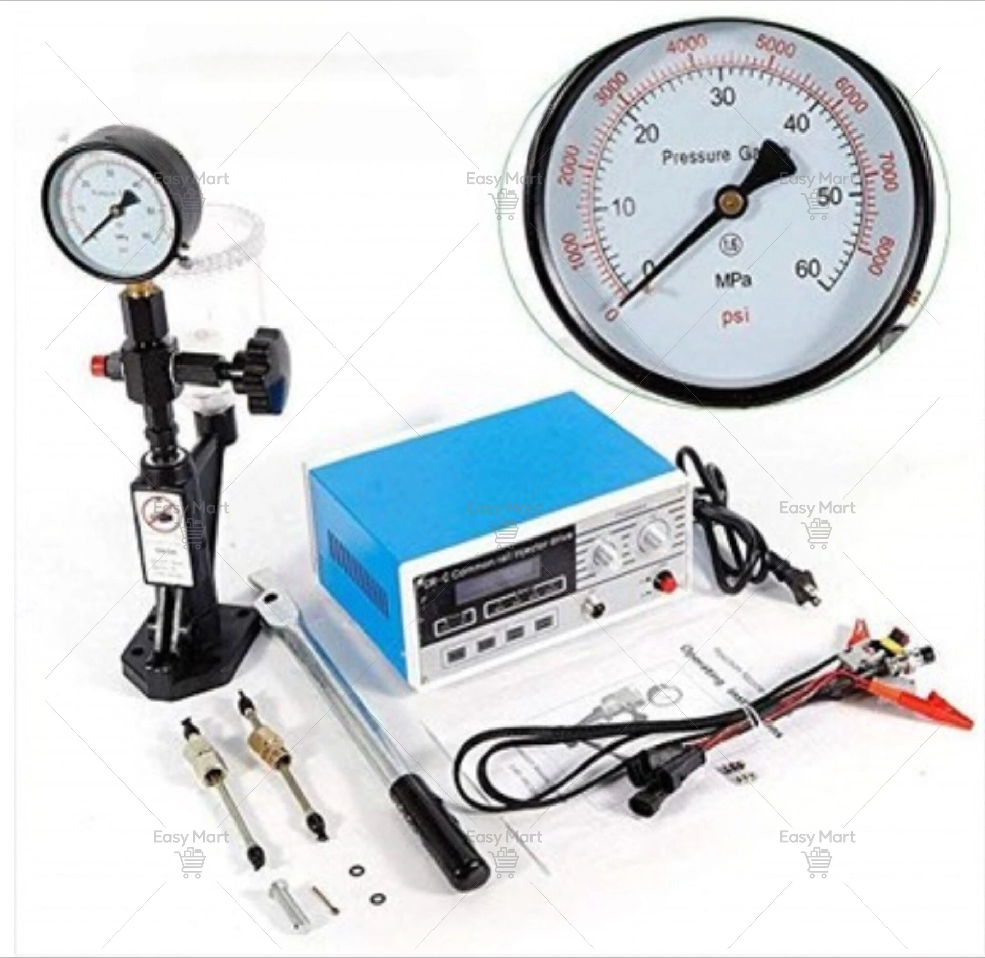 NEW CR-C Multifunctional  Common Rail Injector Tester + S60H Nozzle Validator, Common Rail Injector Tester Tool Set