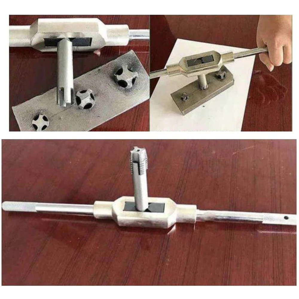 M4-M12 Steel Tap Extractor Set Broken Head Screw Remover Stripped Tap Extractor Drill Bit