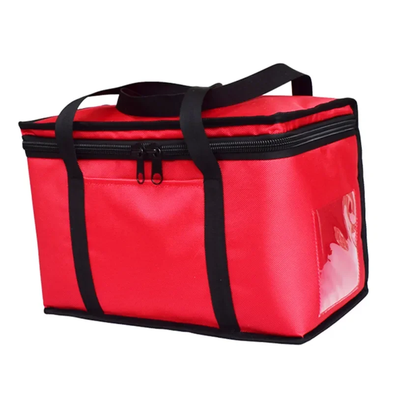 

New Large Thickening Cooler Bag Ice Pack Insulated lunch Pizza Bags Fresh Food Delivery Container Box Shoulder Handbag Suitcase