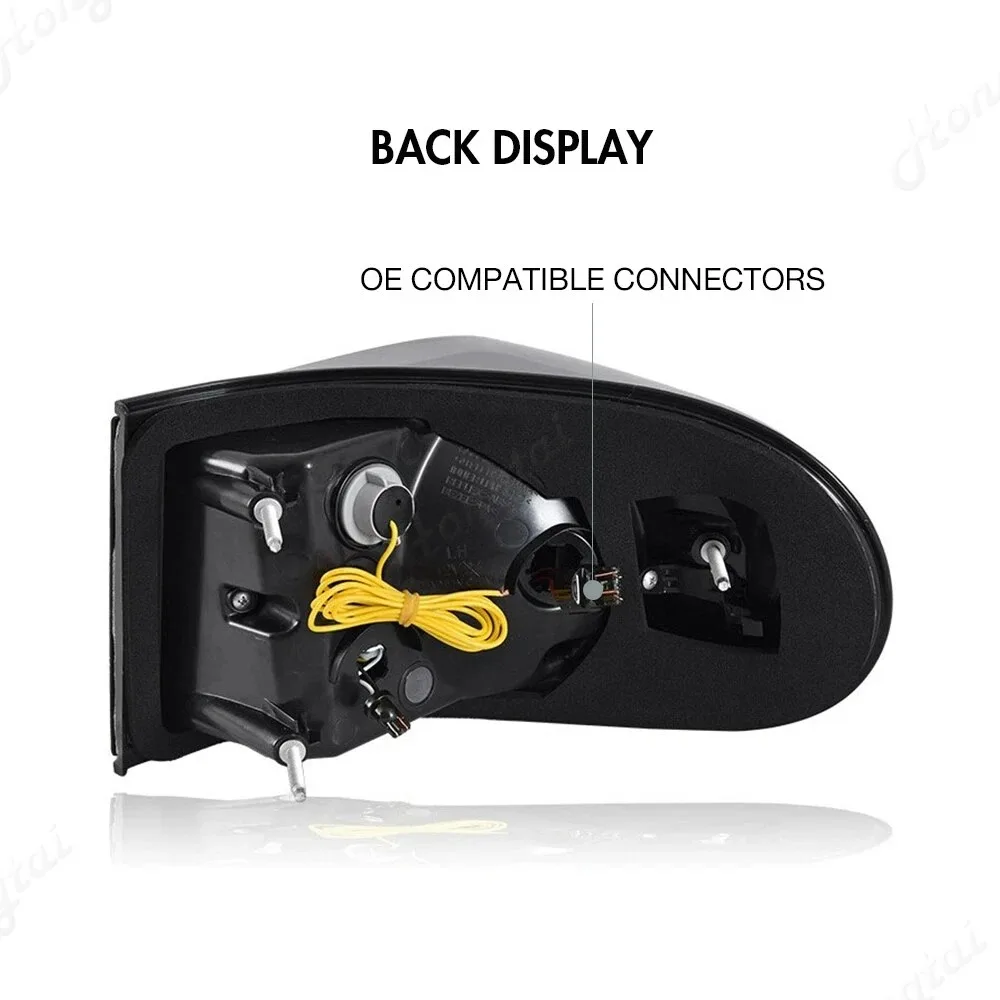 Tail Lights for Toyota FJ Cruiser 2007-2017 LED Taillights Assembly Start-up Animation Sequential Indicator Rear Lamp Assembly