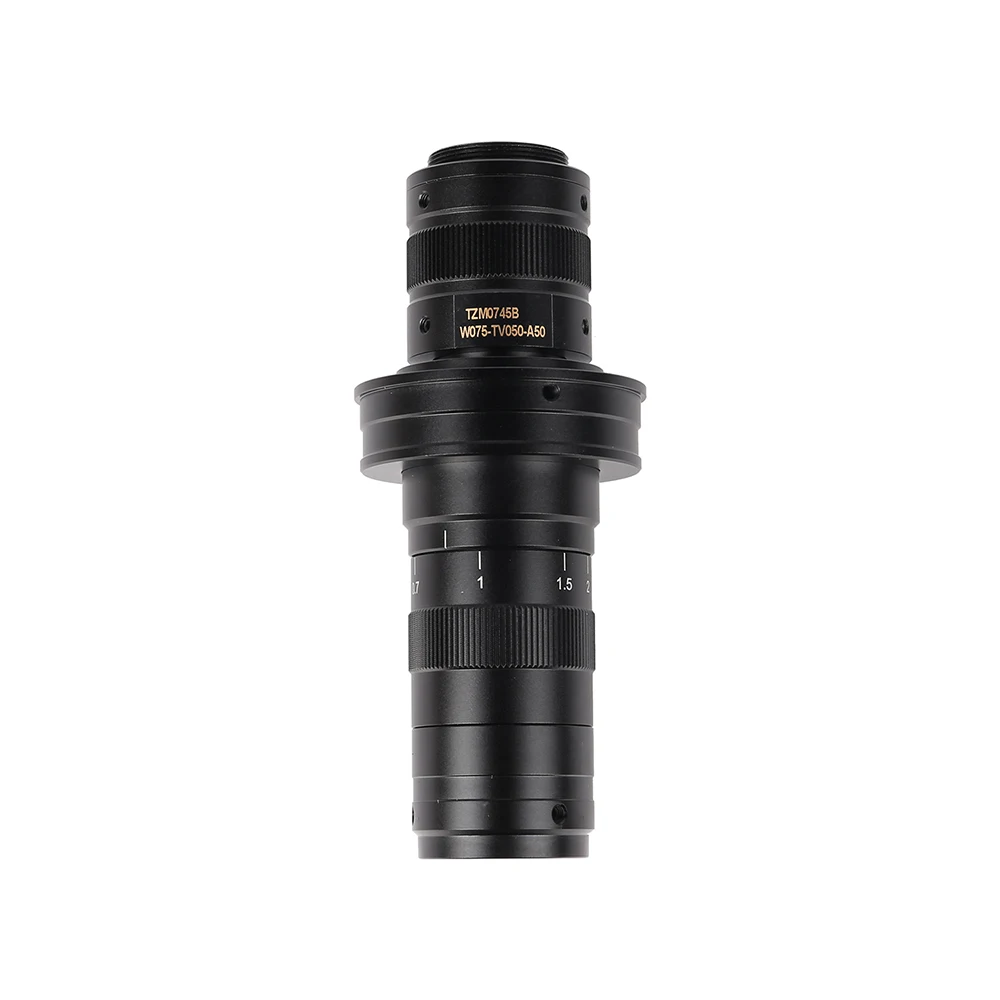 1X-150X الصيانة الصناعية المجهر عدسة تكبير آلة الرؤية المجهر التفتيش اختبار المكونات الإلكترونية