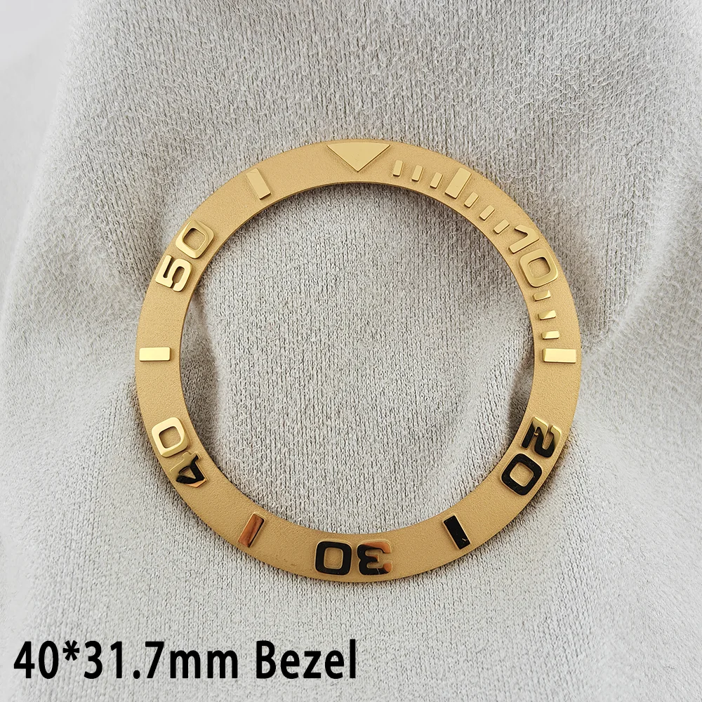 ForgeLink 40mm Lünetteneinlagen GMT Uhrenlünette 40mm * 31,7mm Keramik-Lünetteneinlage Passend für 42mm bis 44mm Taucheruhrengehäuse Uhrenring – Detail 9