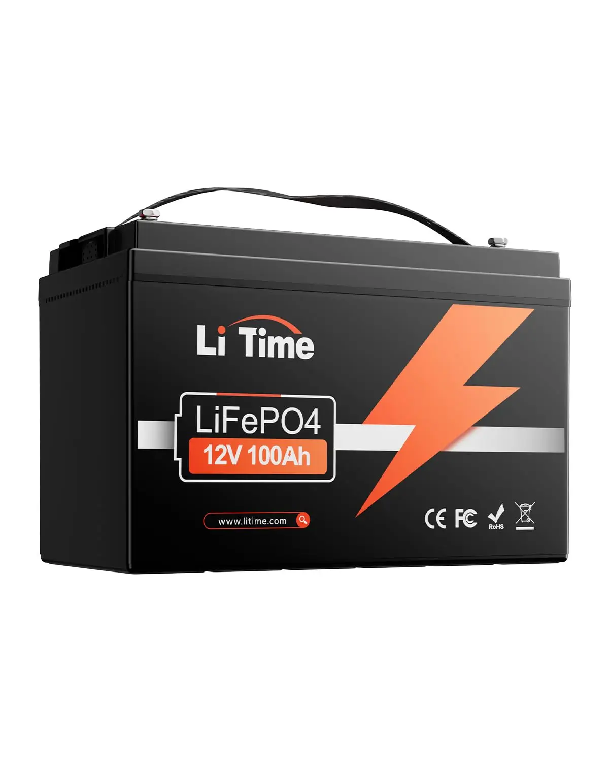 12V 100Ah LiFePO4 Battery, Group 31 Lithium Batteries for RV, Marine | 100A BMS, Max. 15000 Cycles, IP65 Waterproof,, Custom