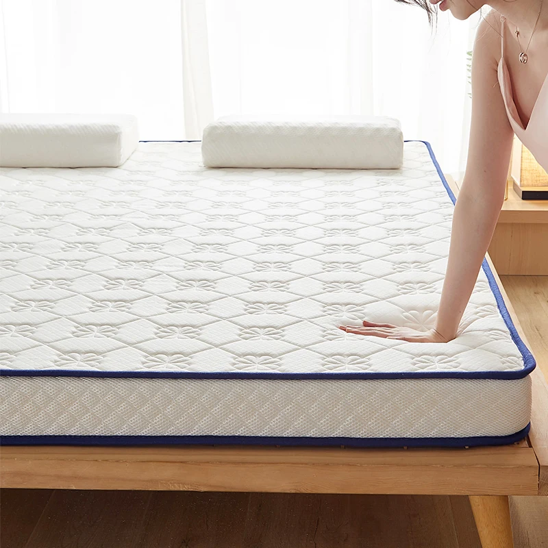 Luxury Thailand latex memory foam mattress latex mattress cushion home thickened tatami mat sponge floor sleeping pad bedroom