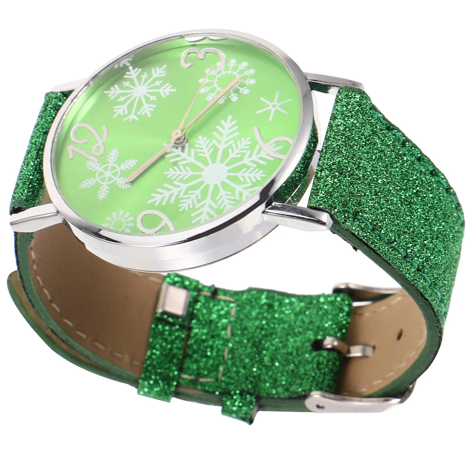 Zegarek na rękę świąteczny, prezent na Boże Narodzenie, zegarek damski, modny, kwarcowy, ozdobny, trwały, metalowy, atrakcyjne wzory, zegarek na prezent świąteczny.