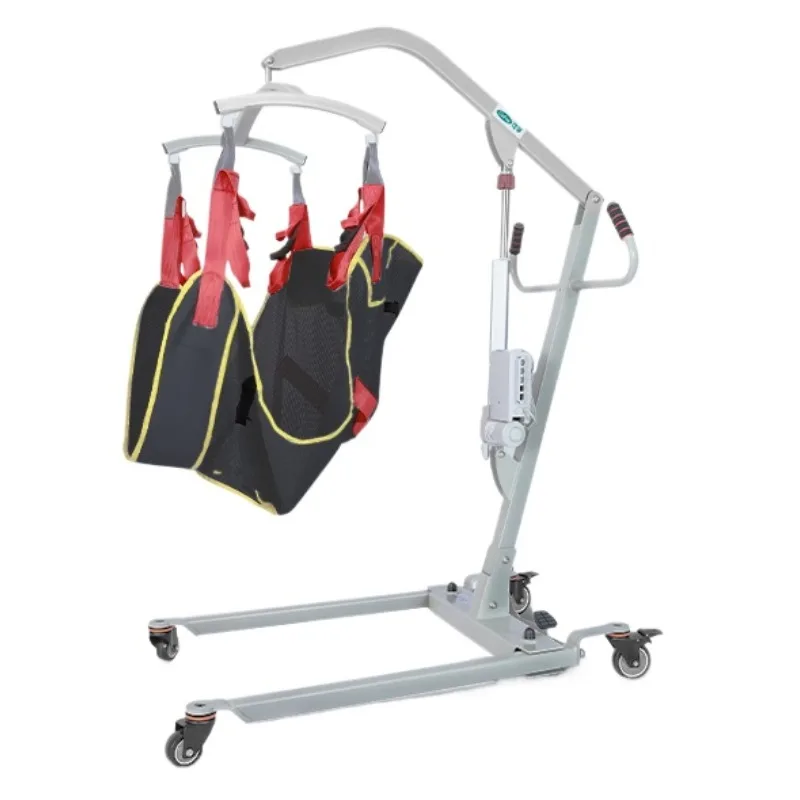 Multifunctional electric lifting and shifting machine for disabled nursing bedridden paralyzed patients