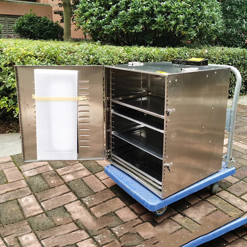 16 Trays and 3 Fans Herb Mango Dehydrator Food Dehydrator Beef Jerky Meat Fruit Drying Industry Grade Dryer Machine