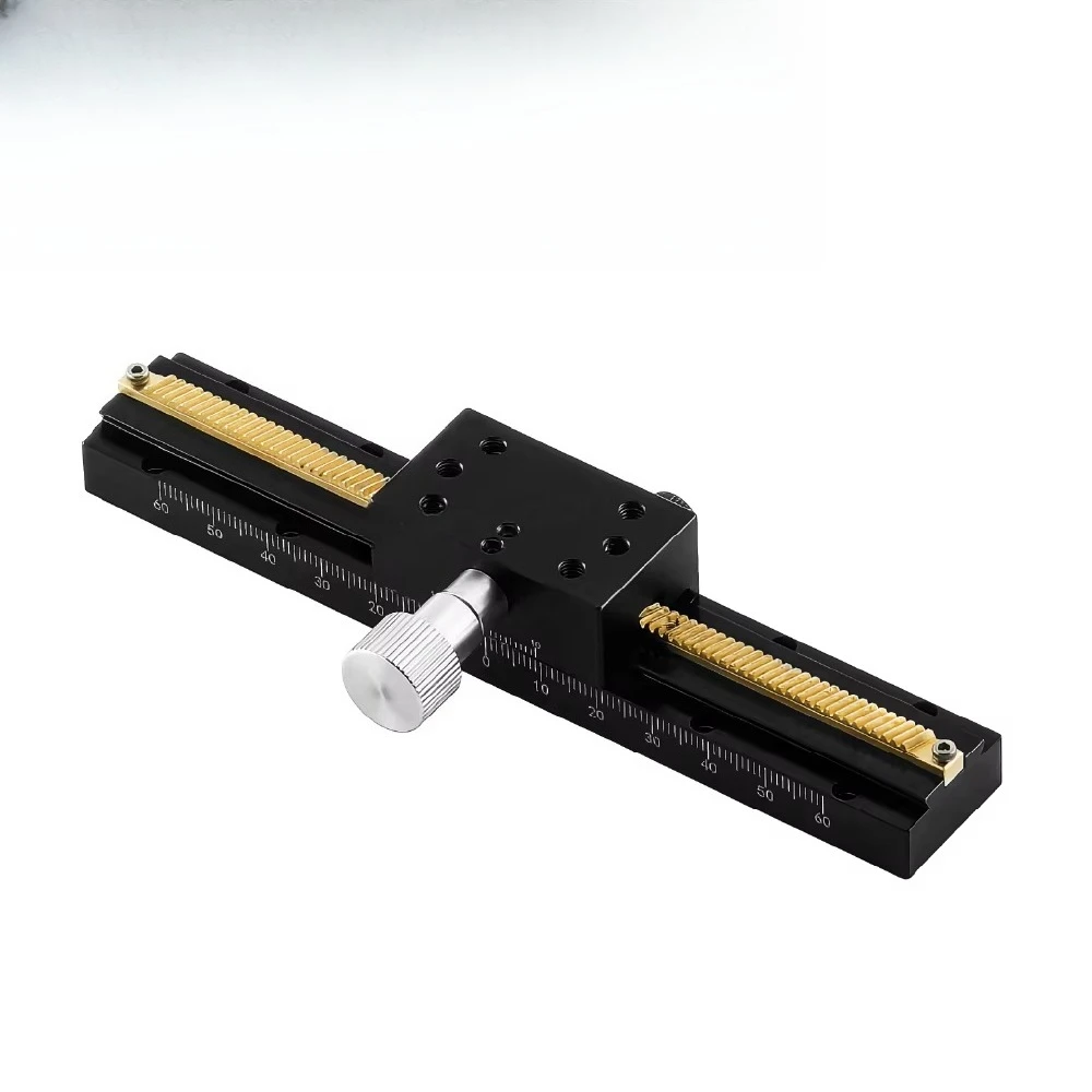 WLX25-L150 Aluminum Alloy Linear Guide Stage 29.4N/3kgf Load Capacity 25x42mm Surface 150mm Travel 0.10mm Parallelism