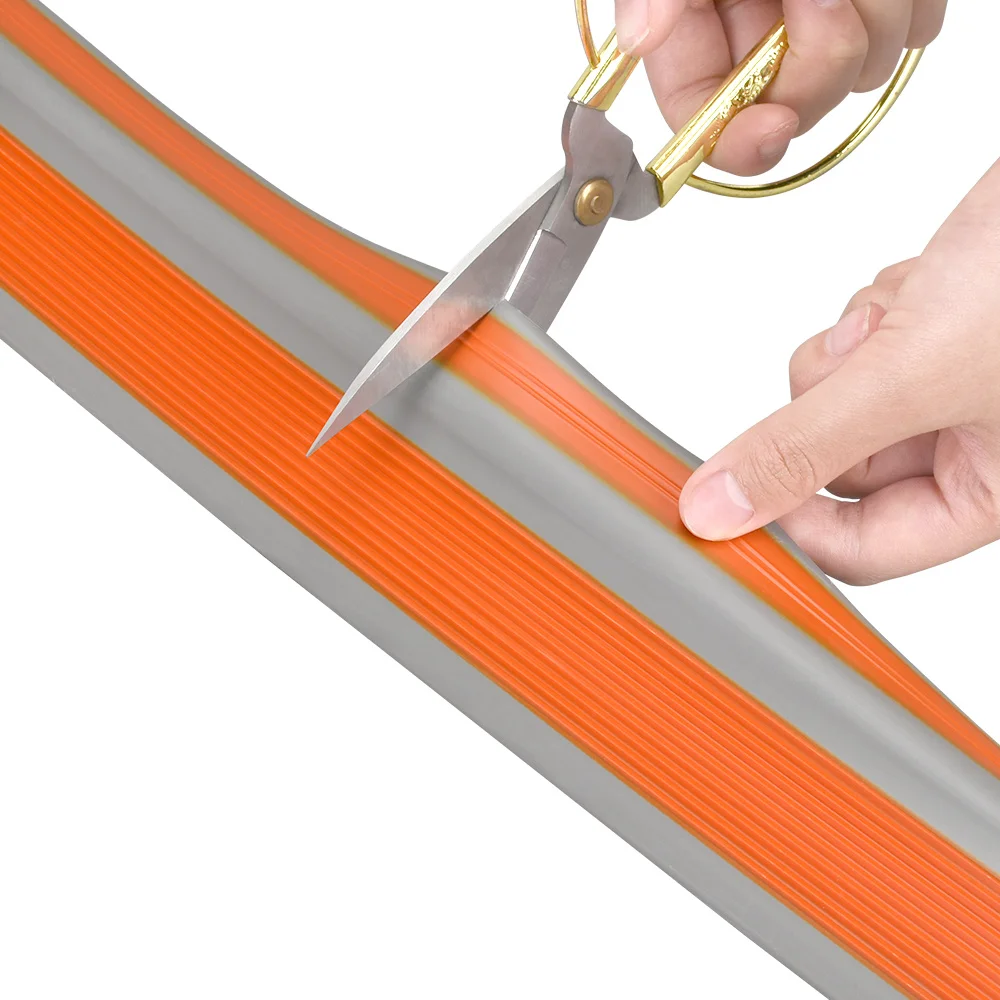 Stair Anti-Slip Tape L-Shaped Strips Waterproof Color Warning Durable Edge Protection Easy To Install Indoor And Outdoor Home