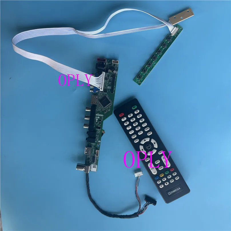 TV Controller board kit AV VGA Audio for N173FGE N173FGE-L23/L21  N173O6 1600X900 17.3