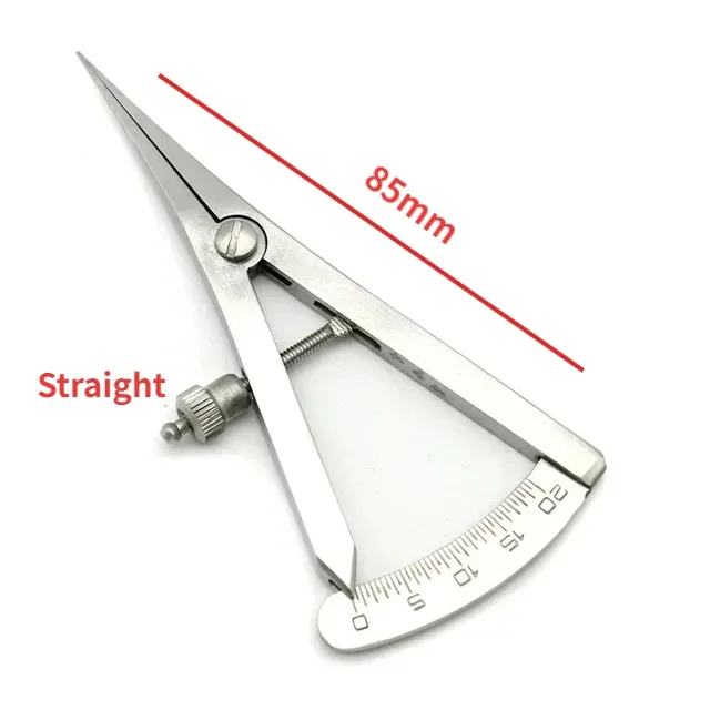 Dental Implant Castroviejo Bone Caliper Dental Surgical Wax Bone Thickness Dental Crown Gauge Calipers