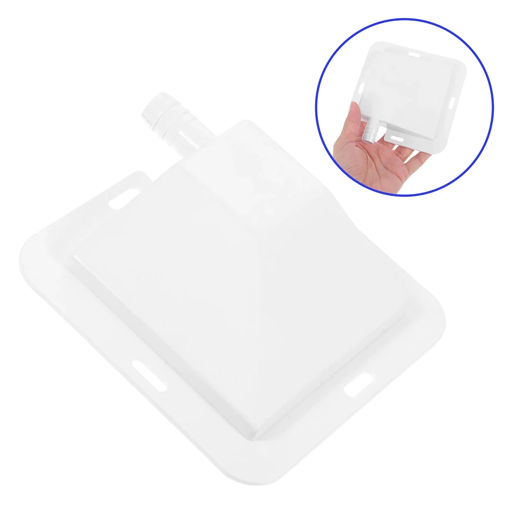 Leak Proof Air Conditioner Drip Tray 119 mm x 119 mm Plastic Condensate Pan Compatible with Most AC Models Easy Fit