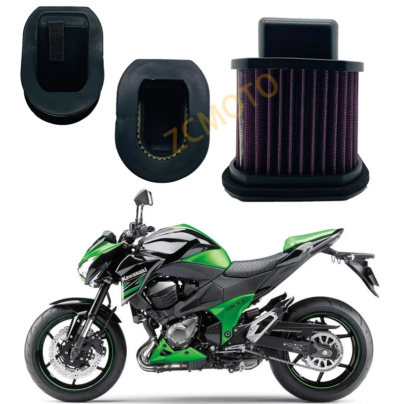 

Motorcycle Air Filter Cleaner Air Intake Cleaner High Quality Filter Washable For Kawasaki Z750 2004-2012 Z800 Z1000 Z750S Z750R