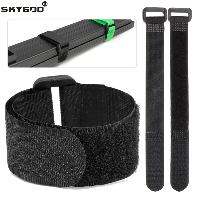 5~300pcs Reusable Cable Ties Nylon  Hook Loop Bundle Fastener Length10 20 30 40 50 60cm Strap Reverse Buckle Line Wire Organizer