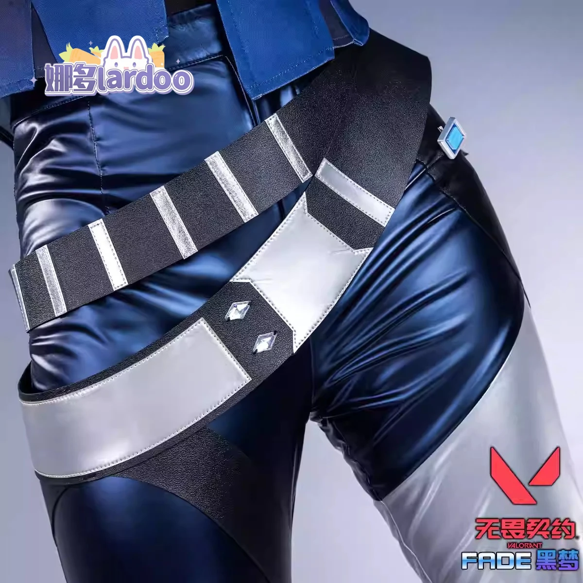 

Fade Cosplay Costume Game VALORANT Uniform Halloween Party for Women Men Carnival Props