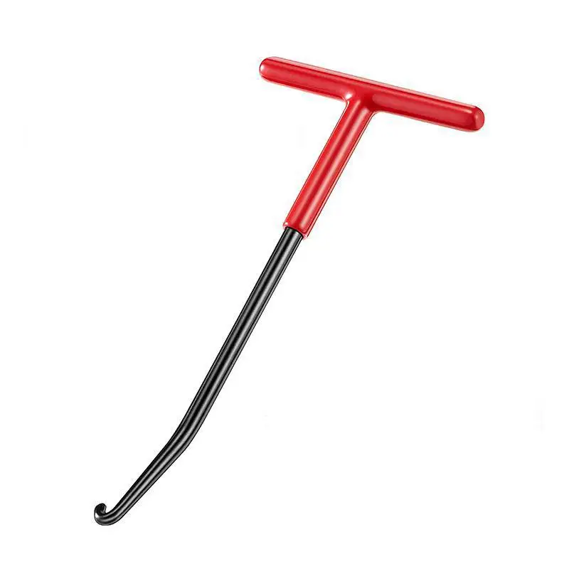 

1Pc Exhaust pipe spring puller motorcycle exhaust pipe spring hook T-handle removal and repair tool, machine repair tool